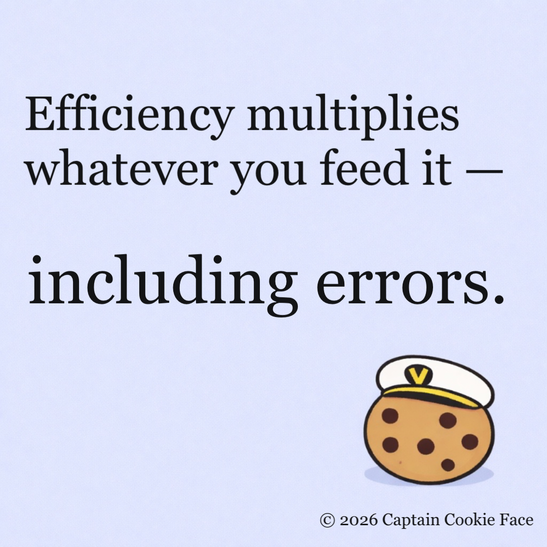 Efficiency Multiplies
